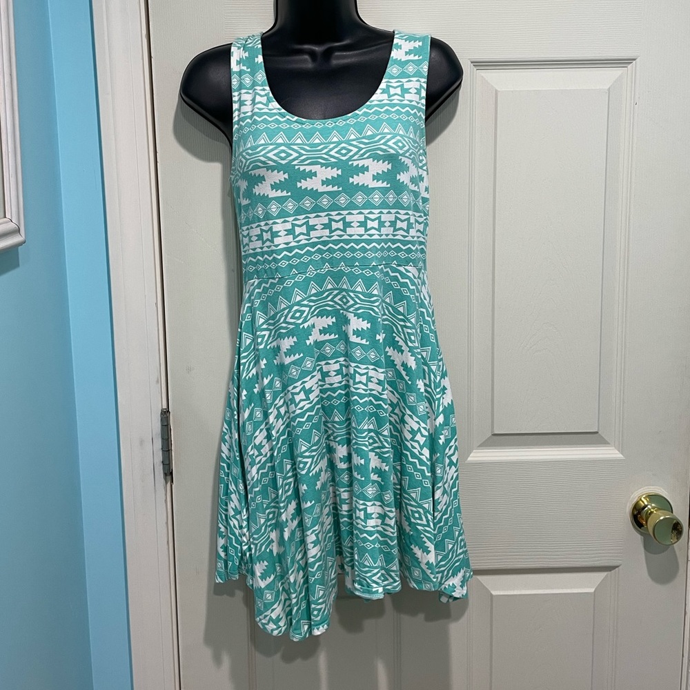 It’s Electric Teal Beach Party Dress